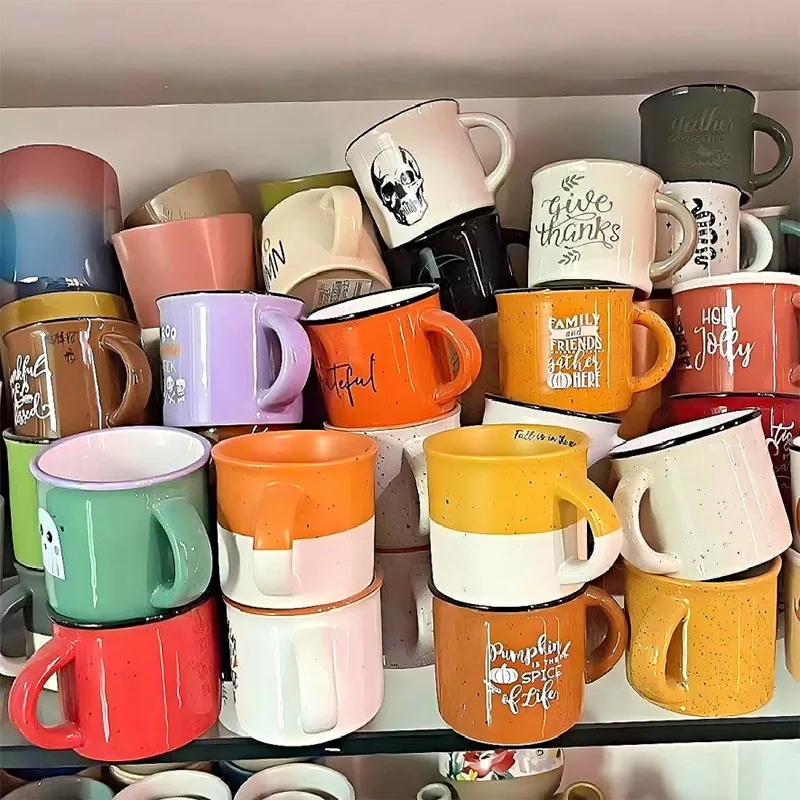 Custom na Ceramic Stoneware Mug