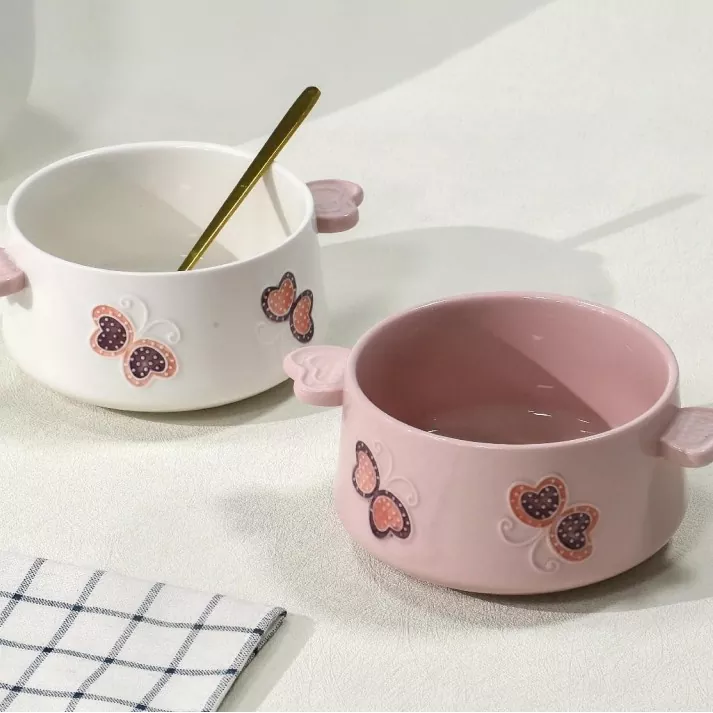Dishwasher Ligtas na Pininturahan ng Kamay na Ceramic Bowl Dishwasher Ligtas na Pininturahan ng Kamay na Ceramic Bowl