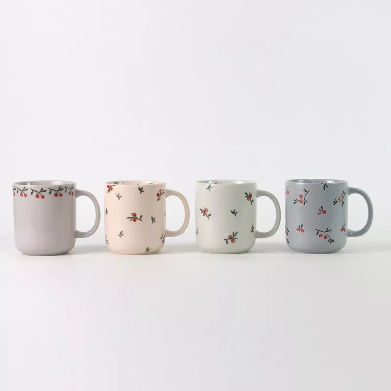 Floral Pattern Ceramic Mug Floral Pattern Ceramic Mug