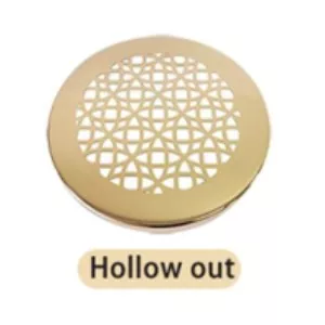 Hollow Tin Candle Jar Cover