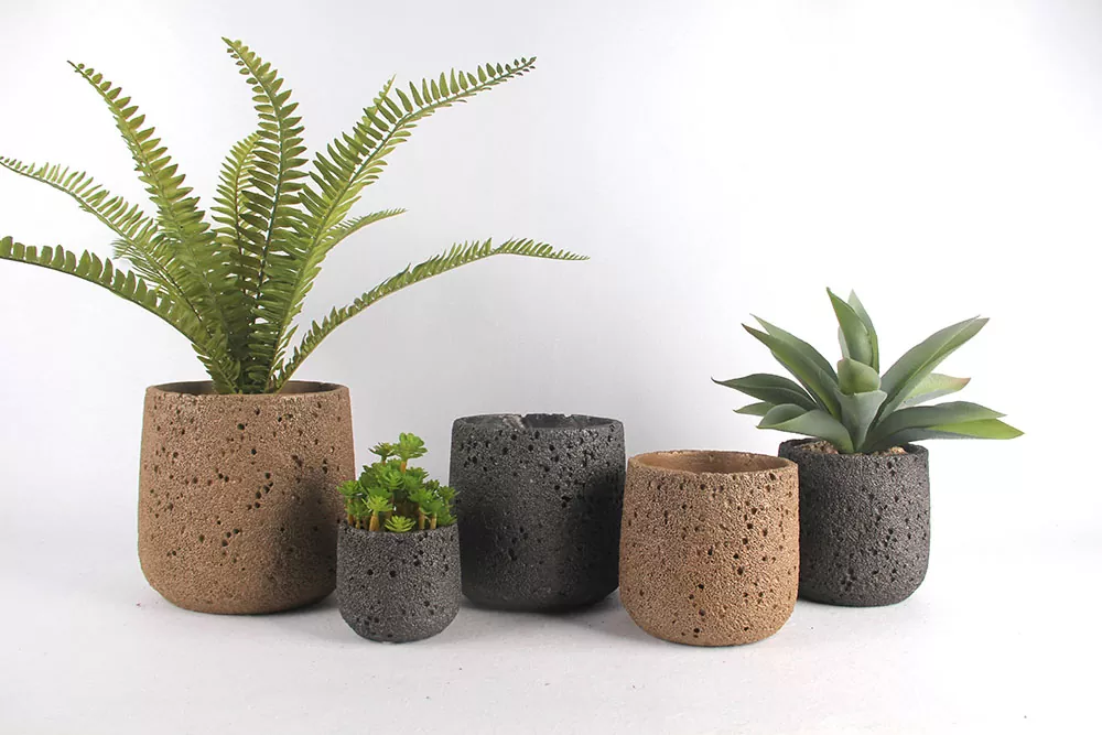 Classic Stoneware Planter Pots