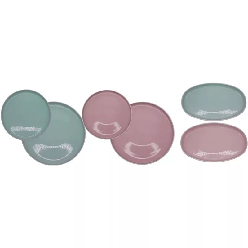 Kulay ng Macaron Ceramic Plate