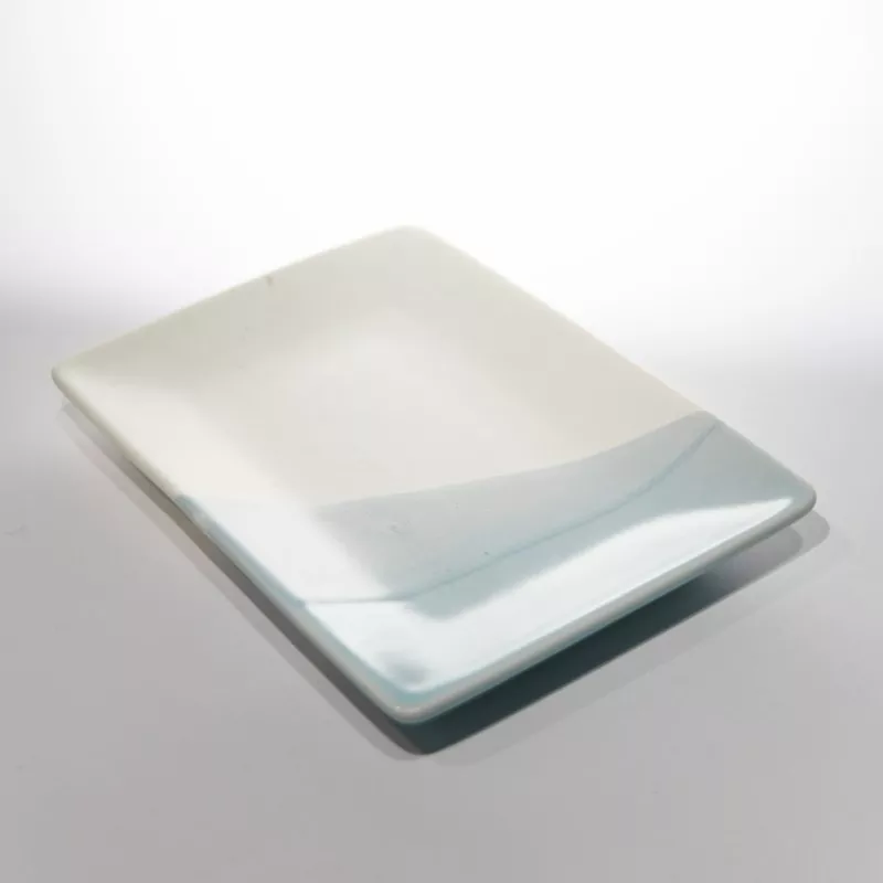 Modernong Two Tone Ceramic Rectangle Plate