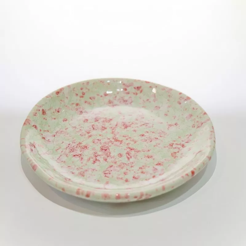 Mabilog na Maliit na Batik-batik na Ceramic Dish