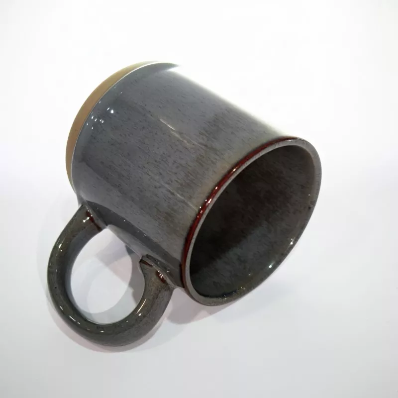 Simple Modern Ceramic Travel Gray Mug