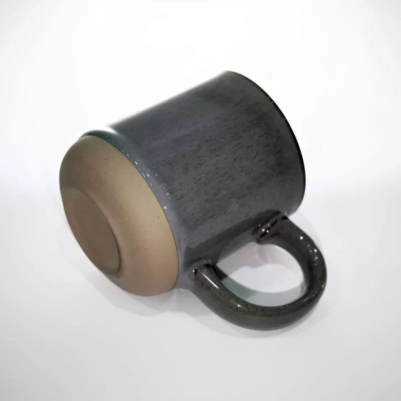Simple Modern Ceramic Travel Gray Mug