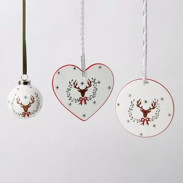 Natatanging Handmade Ceramic Christmas Tree Decor